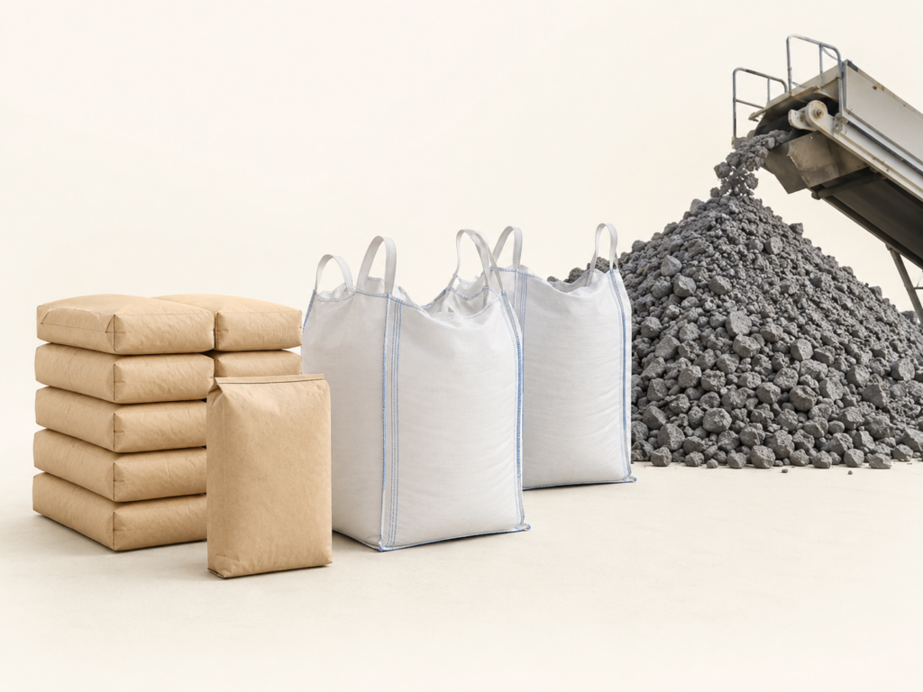 Iranian cement bags, clinker and bulk cement export supply