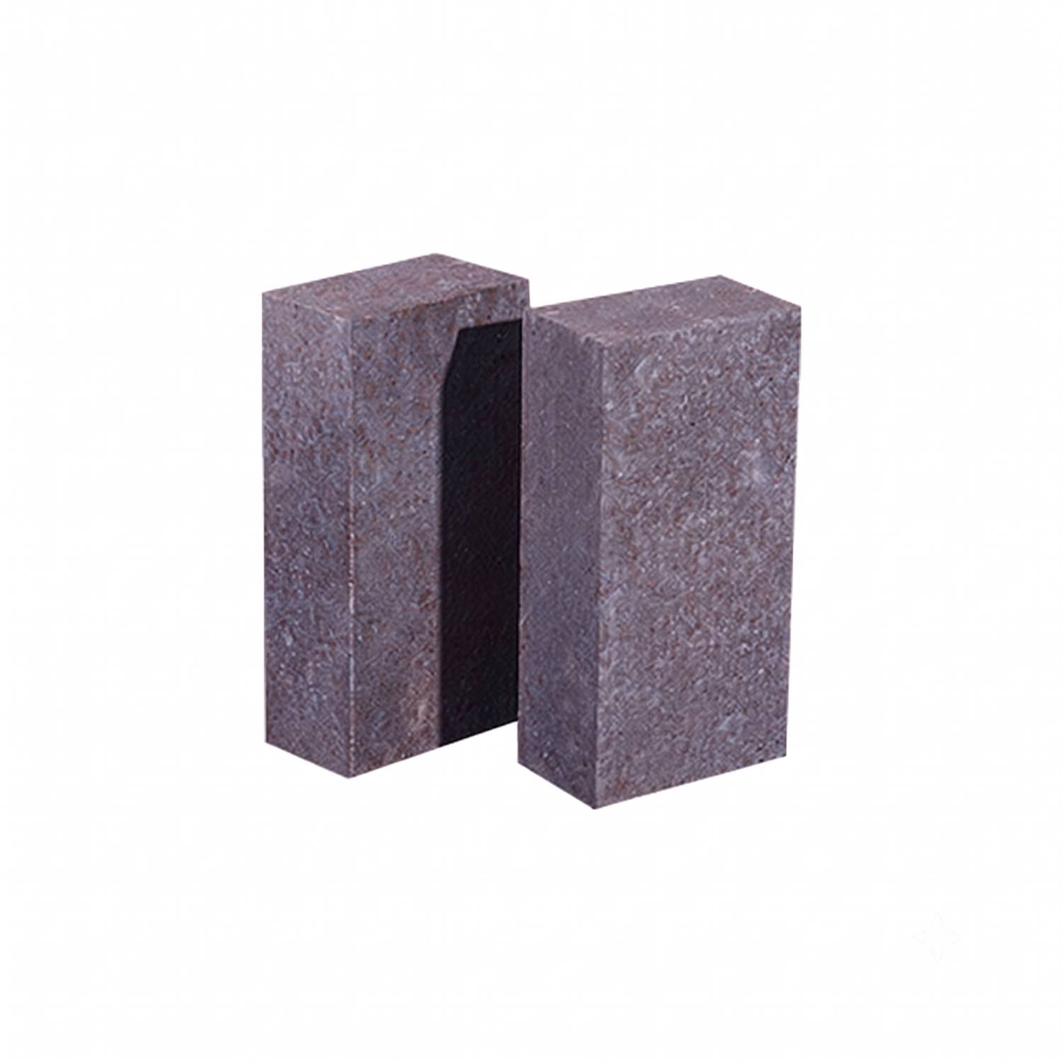 RH degasser refractory lining and magnesia-chrome brick zones